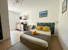 Studio Rio - Confortable avec jardin d'été I proche gare et centre