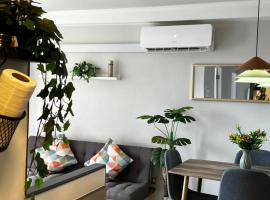 Departamento centro de Rancagua 2 habitaciones, 1 baño ,calefacción, parking privado，位于兰卡瓜的酒店