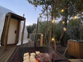 Glamping Domo 7 Tazas con Tinaja，位于莫利纳的豪华帐篷营地