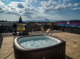 PentGarden penthouse jacuzzi