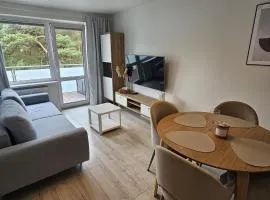 Apartament z widokiem na las