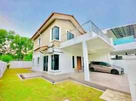 Embun Homestay Puchong SemiD 1-10Pax 6-7CarPark，位于普崇的酒店