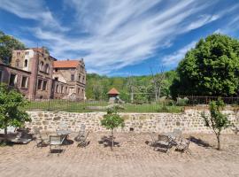 Urlaub auf dem Rittergut Friedeburg - mit direkter Nähe zur Saale，位于Gerbstedt的酒店