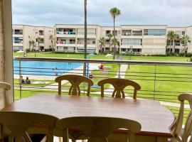 OlaBlanca2, appartement avec terrasse et vue sur piscine，位于西迪拉哈尔的酒店