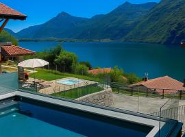 Rocca d'Anfo B&B-Apartments Lake View，位于Rocca dʼAnfo的酒店