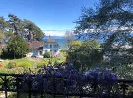 Appartement au lac dans villa de charme