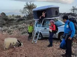 Rooftop Jeep Escape Sleep Under the Stars