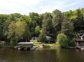 Muskoka Cabana - Sandy beach cottage in Muskoka，位于Windermere的酒店