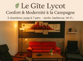 Lycot，位于Dompierre-Becquincourt的酒店