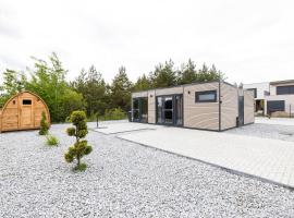 NORA Stays Tiny House direkt am See - Sauna - Klima，位于Buschm&uuml;hle的小屋