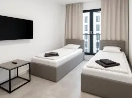 Apartmán s balkónom a parkovaním