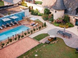 Château de Saint-Clair，位于埃特勒塔的酒店