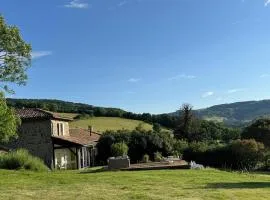 Quiet cottage with nice view between Mâcon and Cluny