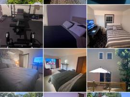 Cozy Budd Lake Cul-de-Sac Home Lodge，位于Mount Olive的木屋