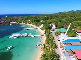 Million Dollar view, West End, Balcony, Ocean View，位于罗阿坦罗阿坦机场 - RTB附近的酒店