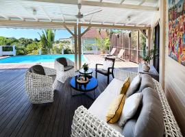 Maison créole d'exception - Villa Youka T4 standing pour familles- Trois Ilets，位于莱特鲁瓦西莱的酒店
