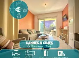 Cannes et Cimes, T2 spacieux climatisé & terrasse