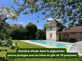 studio privatif à la campagne，位于Fontainebrux的旅馆
