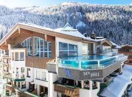 Hotel Neuhintertux 4 Sterne superior，位于图克斯的酒店