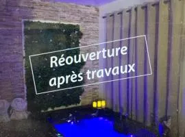 Chambre romantique avec Jacuzzi privée