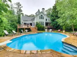 Game Room and Pool Group Getaway in Dahlonega!