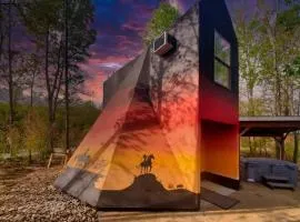TeePee at Paradise Point with a hot tub fire pit & grill