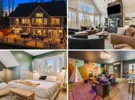 Secluded 5BR Stay,HotTub,Sauna,GameRoom,FirePit