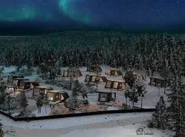 Lapland Glow Hotel Chalets，位于Rovaniemi的酒店