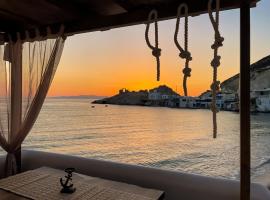 Hada seaside apartment，位于Firopótamos的酒店