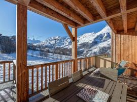 Appartement au pied des pistes - 6 adultes + 2 enfants, 4 chambres, parking, wifi - FR-1-570-40，位于Levassaix的酒店