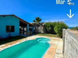 Casa Rústica em Morro Branco - na quadra da praia