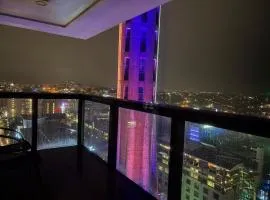 Spacious Skytower view and Seaview 2 BDR 2 BTH Apartment