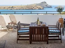 Villa Thalassa 2 Cozy Greek Comfort Private Shaded Courtyard Outdoor Dining & Bbq Steps From Lindos