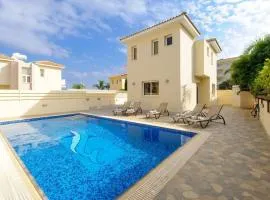 Villa Leoforos Dyo, Modern 3Bdr Protaras Villa With Pool, In The Centre Of Protaras