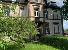 Große Ferienwohnung in einer Villa im Grünen
