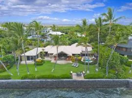 Puako Beach Luxury Oceanfront Home- 3 Guest Suites by SkyRun Kona Coast