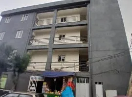 Blue apartment