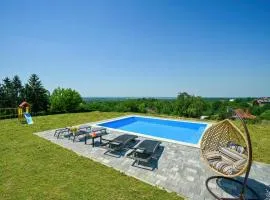 Modern Home With Pool And View