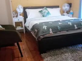 A Comfy Bedroom and Bathroom on own private top floor of a Home Stay 10 minutes Walk to the Ctr Free Parking