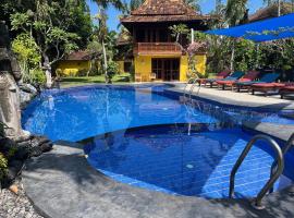 Kura Kura Villas & Candidasa Mini Golf，位于甘地达萨的酒店