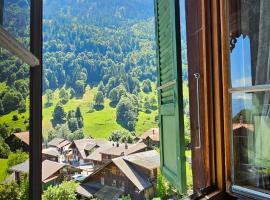 The Saxeten at alps，位于Saxeten的酒店