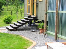 Tiny House at Villa Ariola，位于Irola的山林小屋