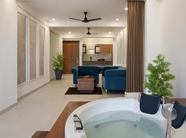 Kasauli Skylline I 2 BHK With Jacuzzi，位于卡绍利的酒店