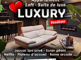 LUXURY VENDÔME - Loft - suite de luxe - Jacuzzi - Appartement entier，位于旺多姆的酒店