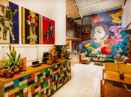 Huma Yogyakarta Hostel，位于Timuran的青旅