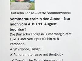 Burtscha Lodge，位于比尔塞贝格的酒店