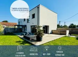 Villa 5 chambres entre mer et forêt