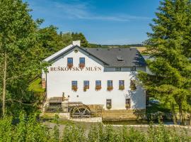 Buškovský mlýn 1580，位于Dolní Bousov的酒店