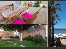 Philoxenia! Beachfront House with Garden on the Sand