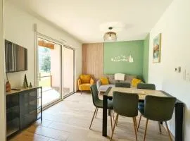 Appt T3 bord du lac avec jardin